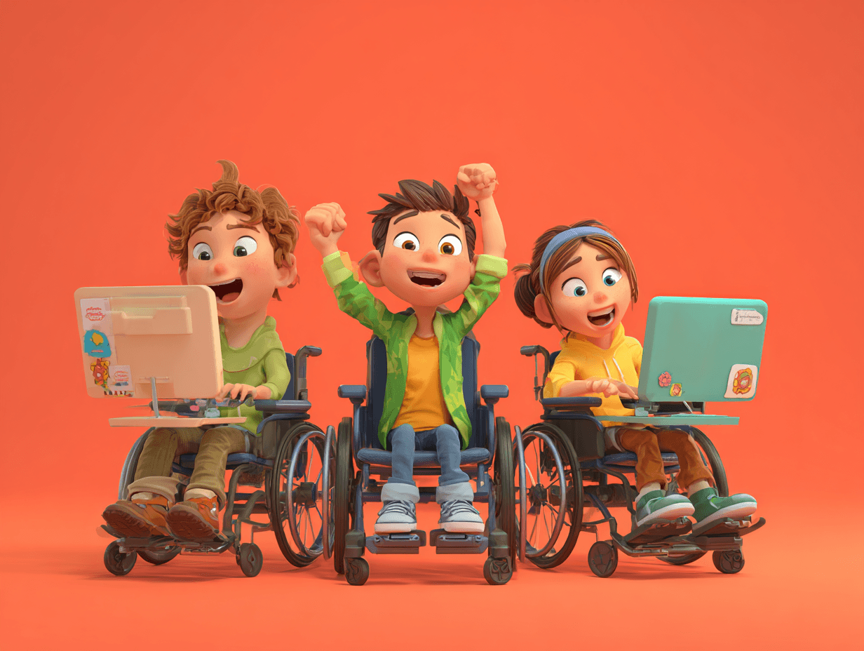 Kids enjoying Hiro therapy